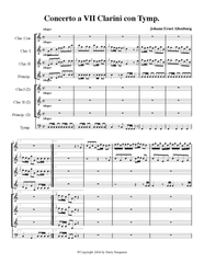 Johann Ernst Altenburg Concerto for 7 Trumpets - Digital Download