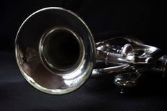 LA Benge Silver Plated Piccolo Trumpet w/ Case - Pre-owned