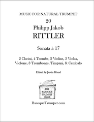 Rittler - Sonata à 17 - Digital Download