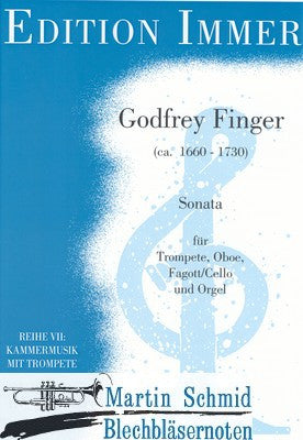 Gottfried Finger - Sonata for Trumpet, Oboe, Bassoon/Cello, & Bass Continuo
