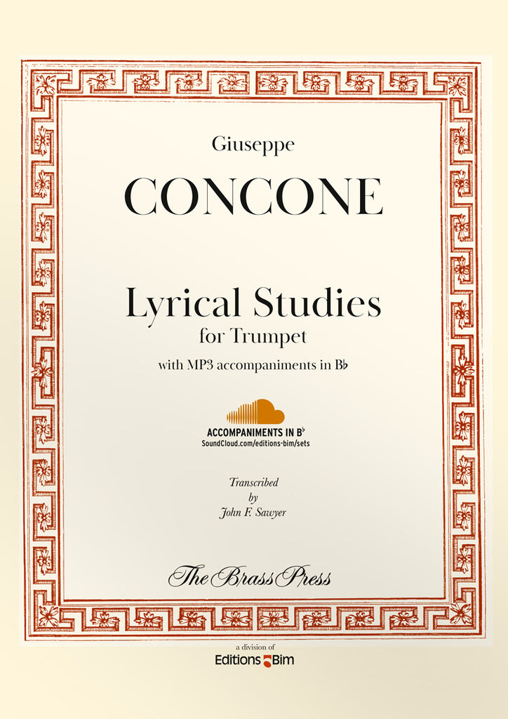 Concone - Lyrical Studies for Trumpet