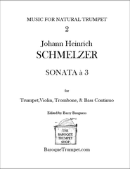 Johann Heinrich Schmelzer - Sonata à 3 - Digital Download