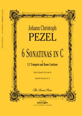 Johann Pezel - 6 Sonatinas in C for Two Trumpets and Organ