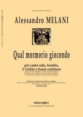 Alessandro Melani - Qual mormorio giocondo