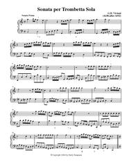 Viviani Two Sonatas Modern Edition - Digital Download